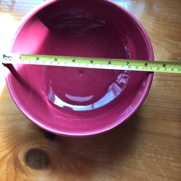 Franciscan Ware Сeramic Bowl Light Maroon Made in California USA 6 - Picture 4 of 8